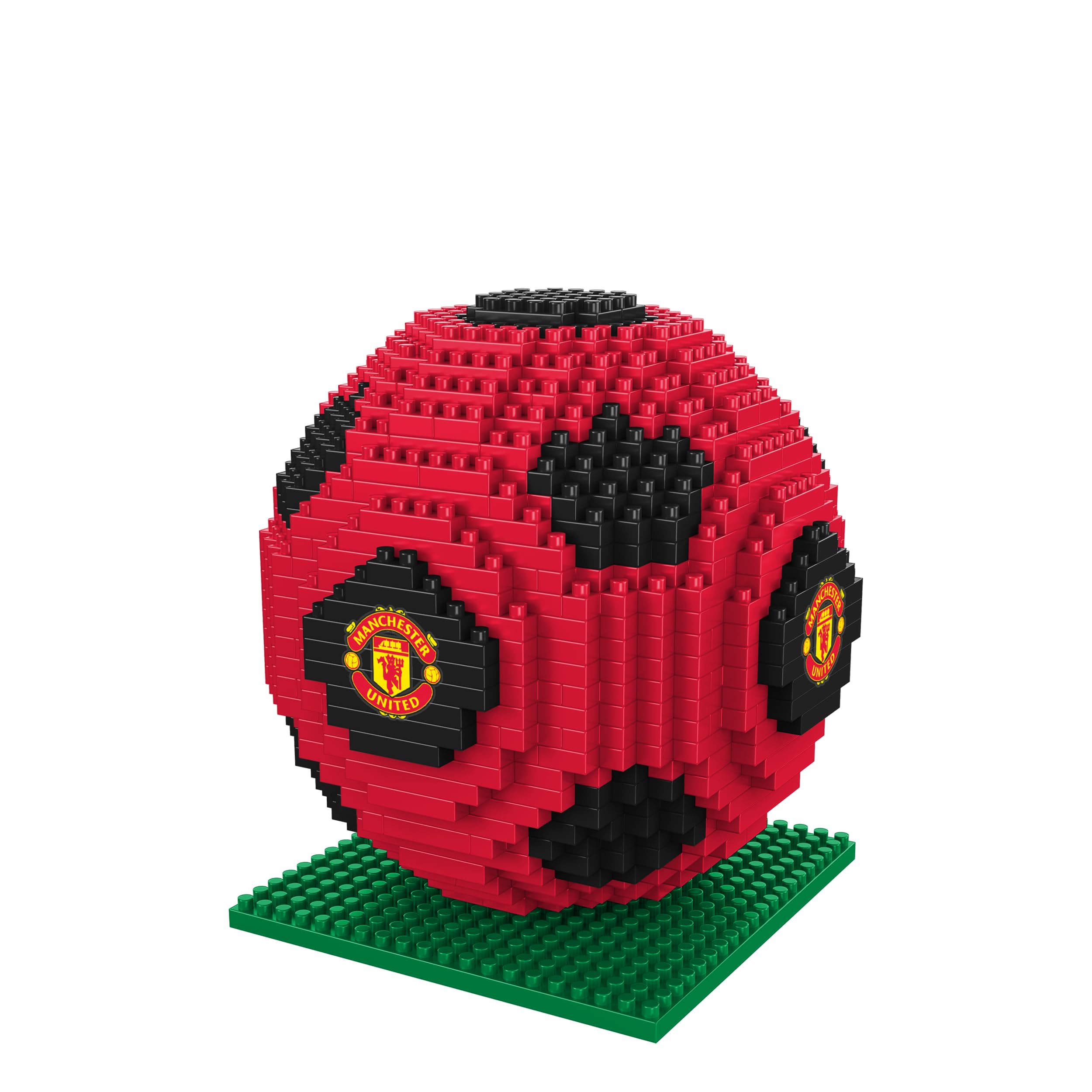 FOCO BRXLZ Manchester United FC Football Premier League Championship Logo Team Building Set 3D Construction Toy