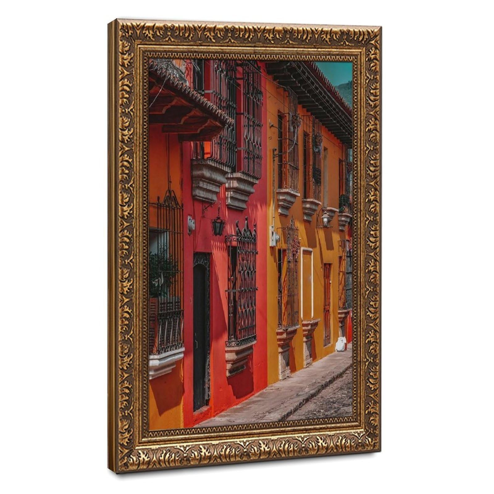 Bareronor Antigua Guatemala Canvas Poster Bedroom Decor Landscape Office Room Decor Gift 20" L X 30" W