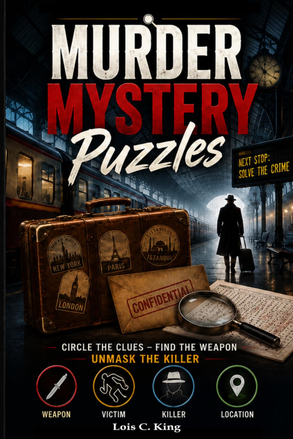 Murder Mystery Puzzles: A Murder-Mystery Word Search