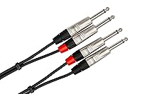 Vista 2 de Hosa Hrr-015x2 Pro Cable doble RCA - RCA 15 pies