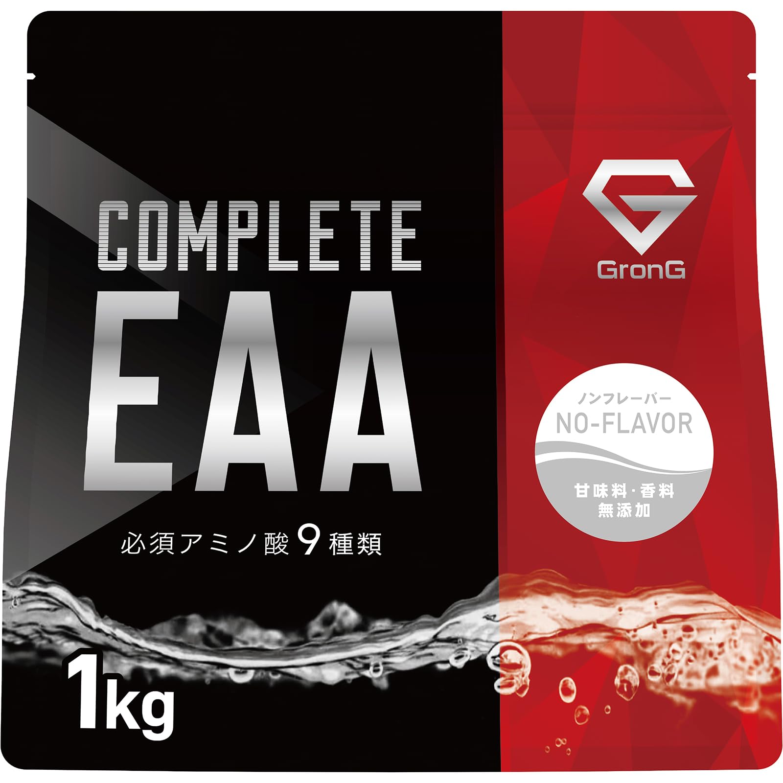 Amazon | グロング GronG COMPLETE EAA 必須アミノ酸 ノンフレーバー 