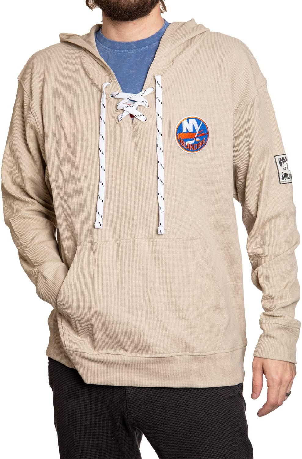 Calhoun NHL Surf & Skate Unisex Loose Fit Waffle Pullover Hoodie – The Coastal Collection