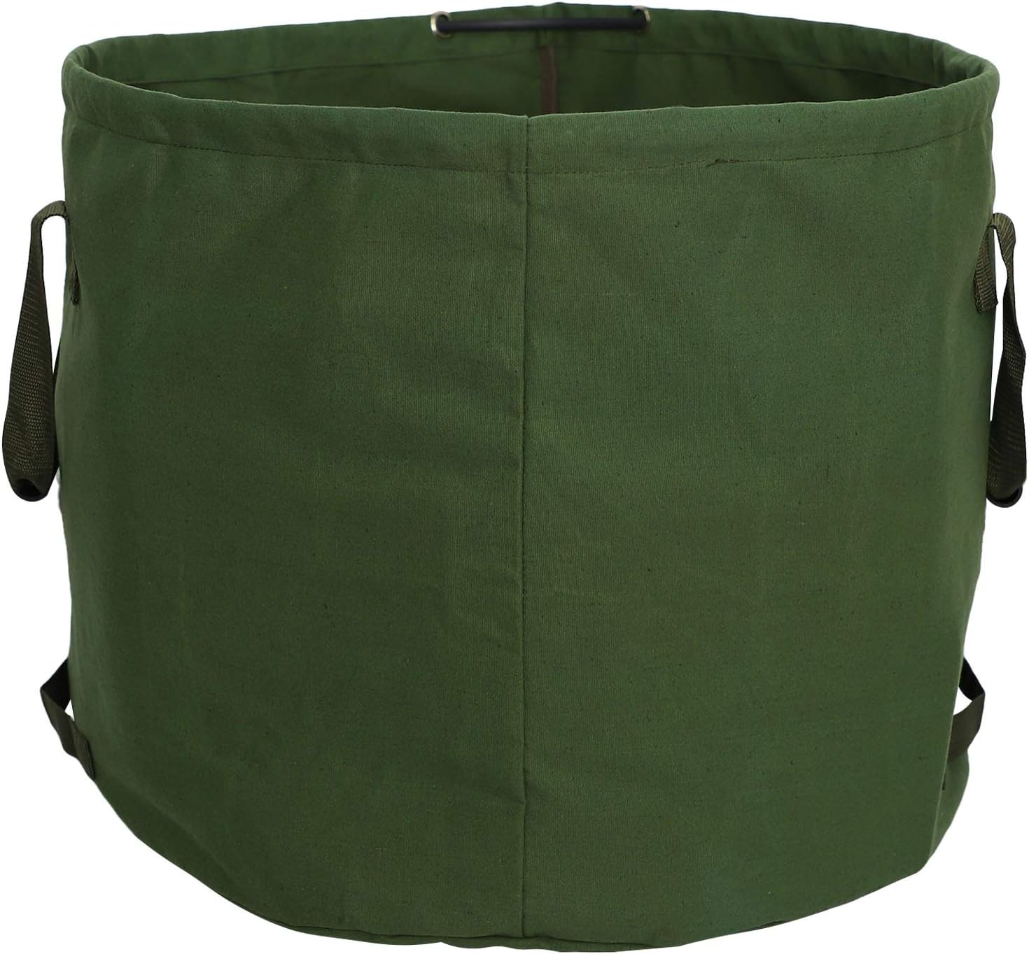 2 Pack Portable Waterproof Reusable Garden Lawn Leaf Trash Waste Bag Container Storage Tote Garden Compost Bag