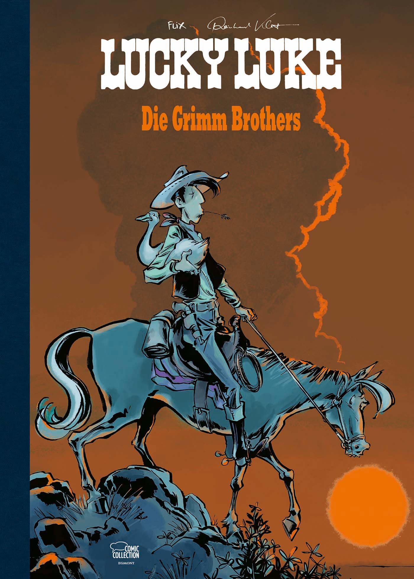 Die Grimm Brothers - Vorzugsausgabe: Eine Lucky-Luke-Hommage von Flix und Reinhard Kleist