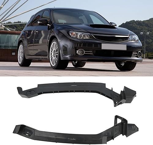 Miniatura 3 de Accesorios para parachoques automotriz, juego de soportes de parachoques delantero izquierdo y derecho, compatible con Impreza WRX STI 2008 a 2014,