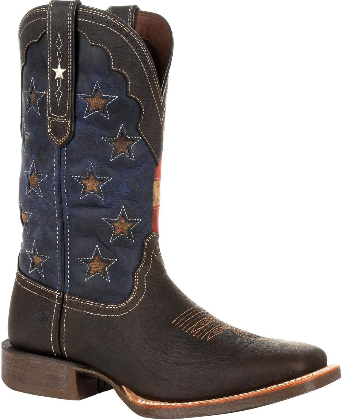 Dark Chestnut and Vintage Flag