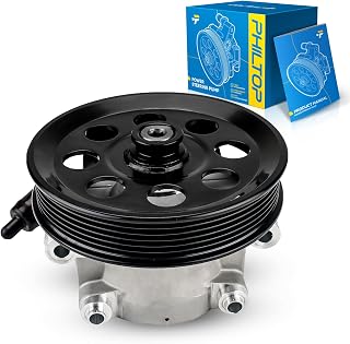 PHILTOP 20-5204 Power Steering Pump with Pulley for 2011-2014 Expedition