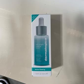 Dermalogica Age Bright Clearing Serum (1 Fl Oz) Anti-Aging Face Serum with Salicylic Acid - Promotes Smoother, Clearer, Brighter, and More Even Skin