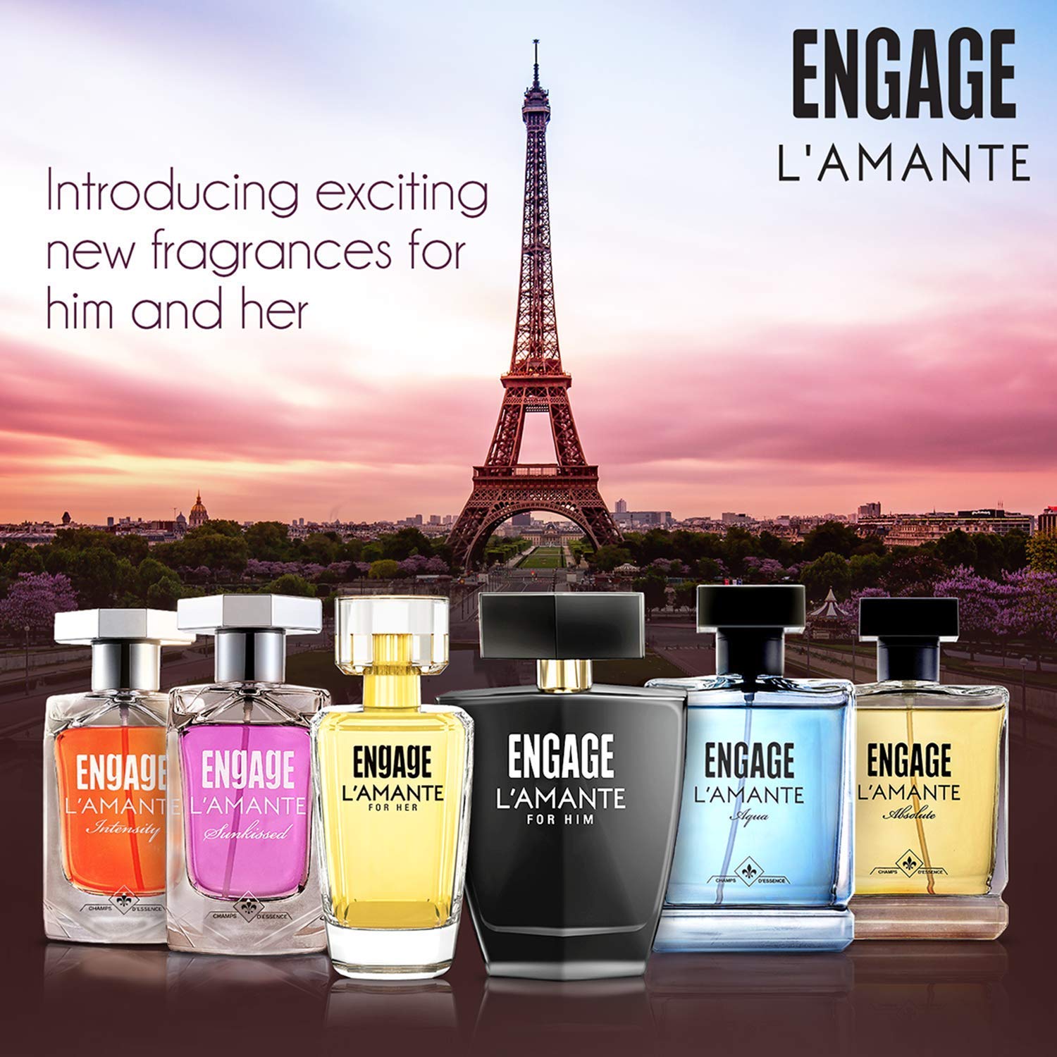 Engage L'amante Intensity Eau De Parfum for Women 100ml| Floral Woody| Long Lasting| Luxury EDP for Evening|Crafted by Expert |Perfume for Woman |Skin Friendly |No Paraben|No Silicones|Dermat-Tested 4