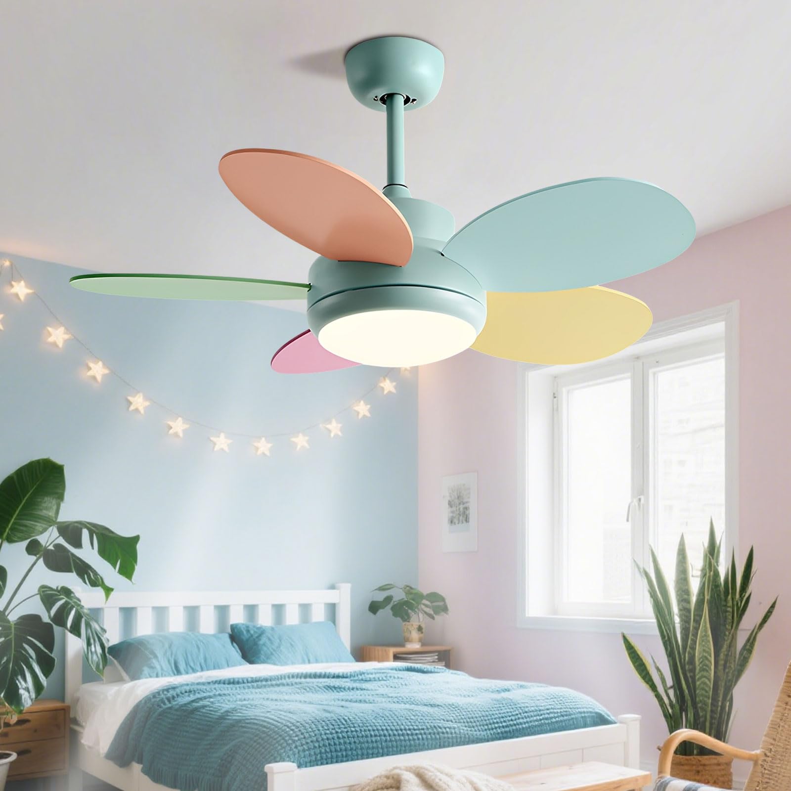 Ventilateur de plafond moderne écoénergétique et silencieux pour maison