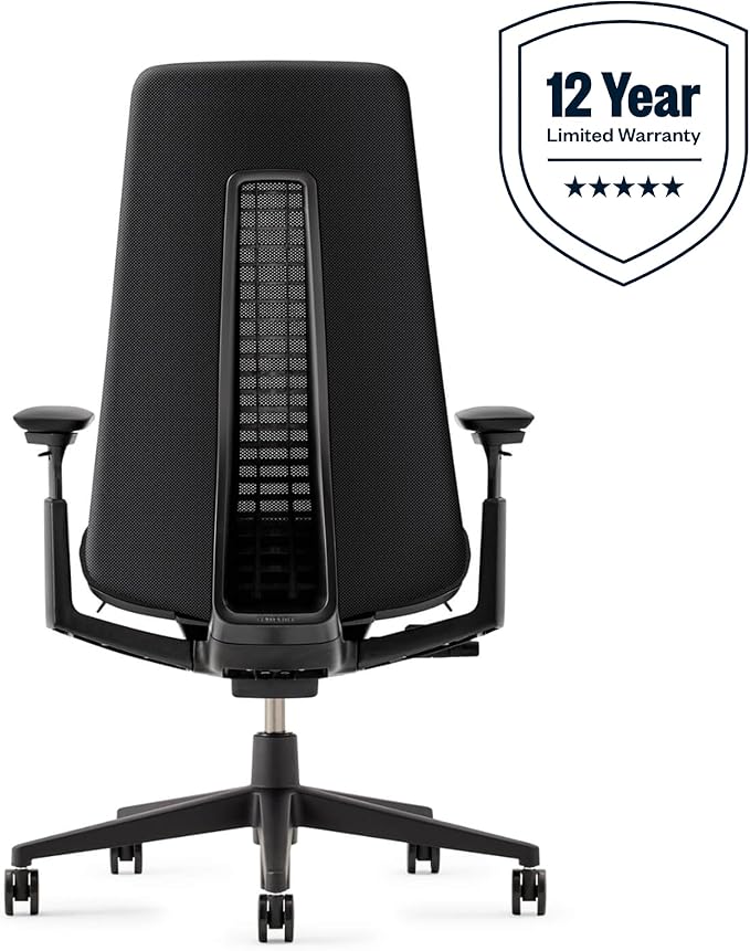 Silla de Oficina Ejecutiva Ergonómica Giratoria Color Negro miniatura 4