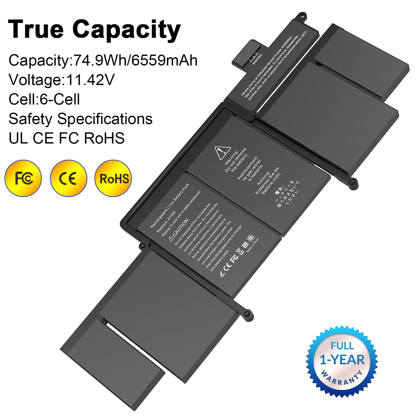 MacBook本体 MacBook Pro 13 A1502 mid 2014 battery ok Amazon.com: BatPower A1493 Replacement Laptop Battery for