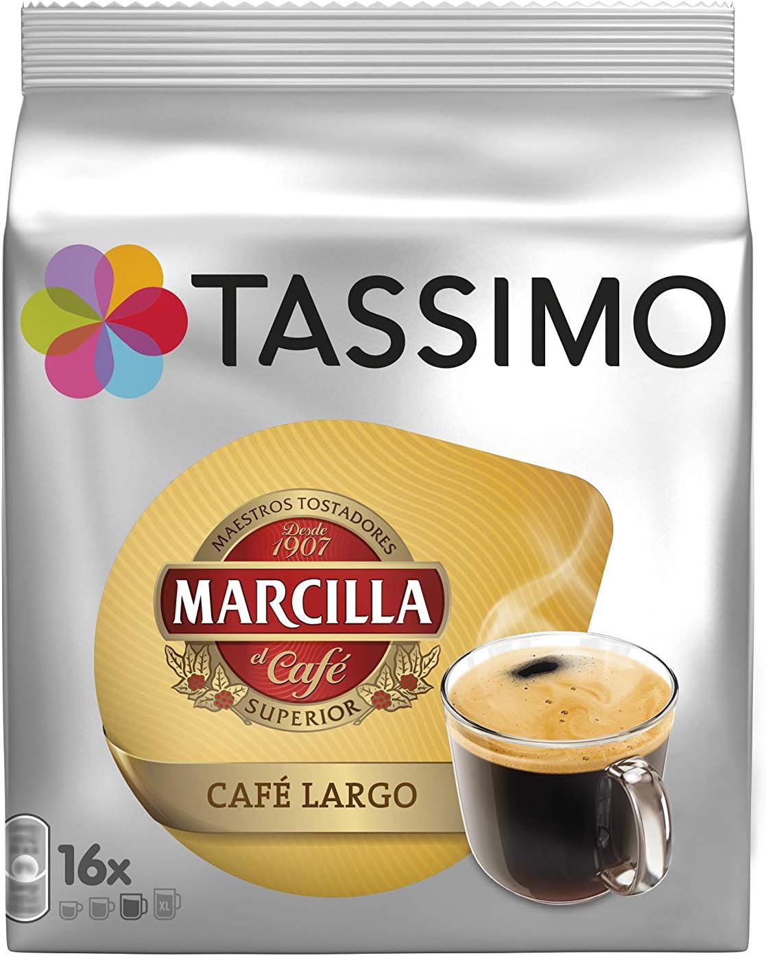 Tassimo Marcilla Cafe Largo (16 Servings)