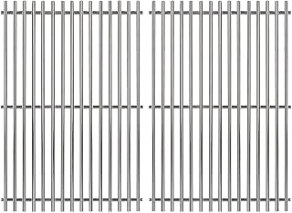 Hongso 19.5" 304 Stainless Steel Grill Grates Replacement for Weber Genesis E and S Series 300 E310 E320 S310 S320 Gas Grills, A Set of 2 Cooking Grates (SCG528)