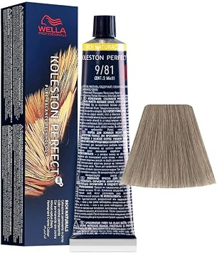9/81 Very Light Blonde Pearl Ash Wella Koleston Perfect Me+ Rich Naturals 60ml