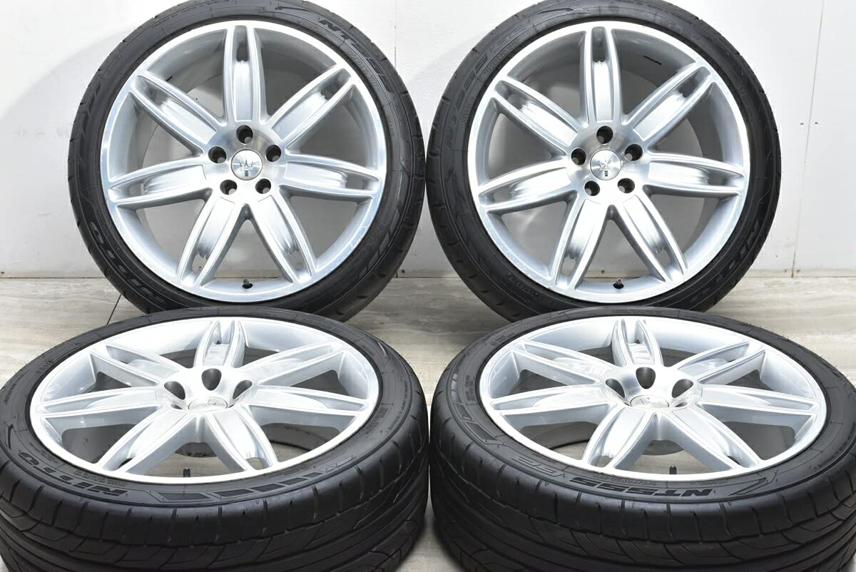 Amazon | 中古 タイヤホイール 4本セット 20インチ 8.5J +43 10.5J +45 