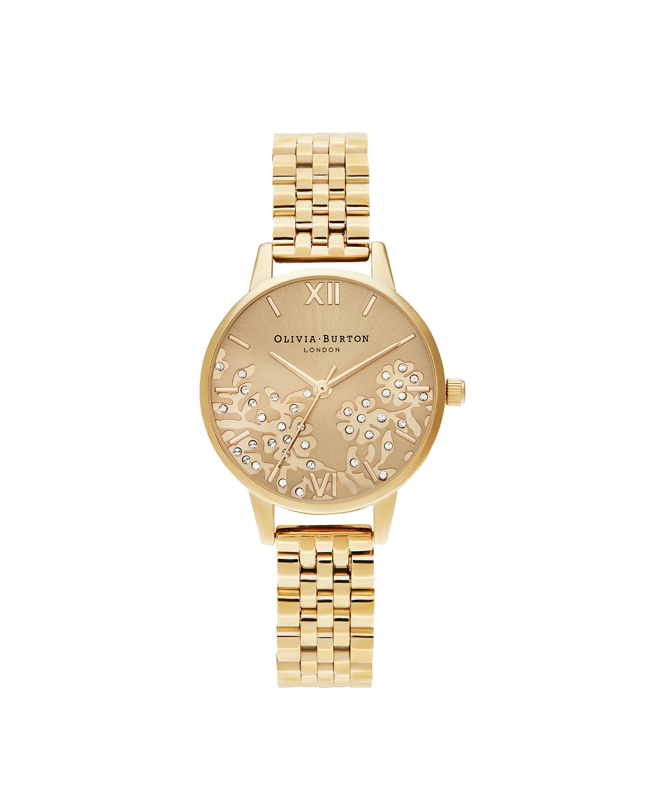 Olivia Burton Analog Gold Dial Womens Watch-OB16MV105 (B082CSNJZ6) Amazon Price History, Amazon Price Tracker