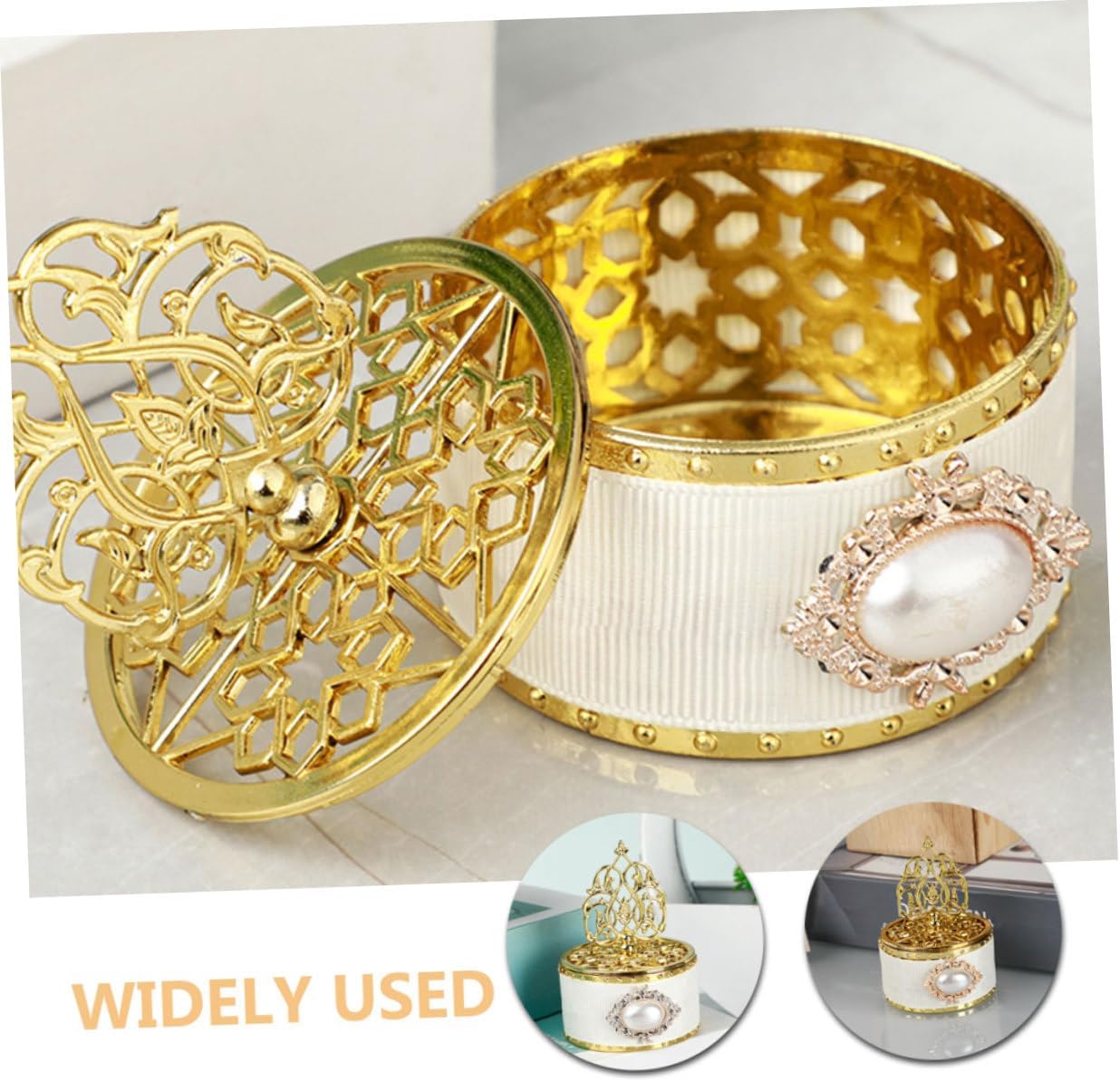 MAGICLULU Elegant Plastic Wedding Candy Box for Baby Shower Favor Gift image 4