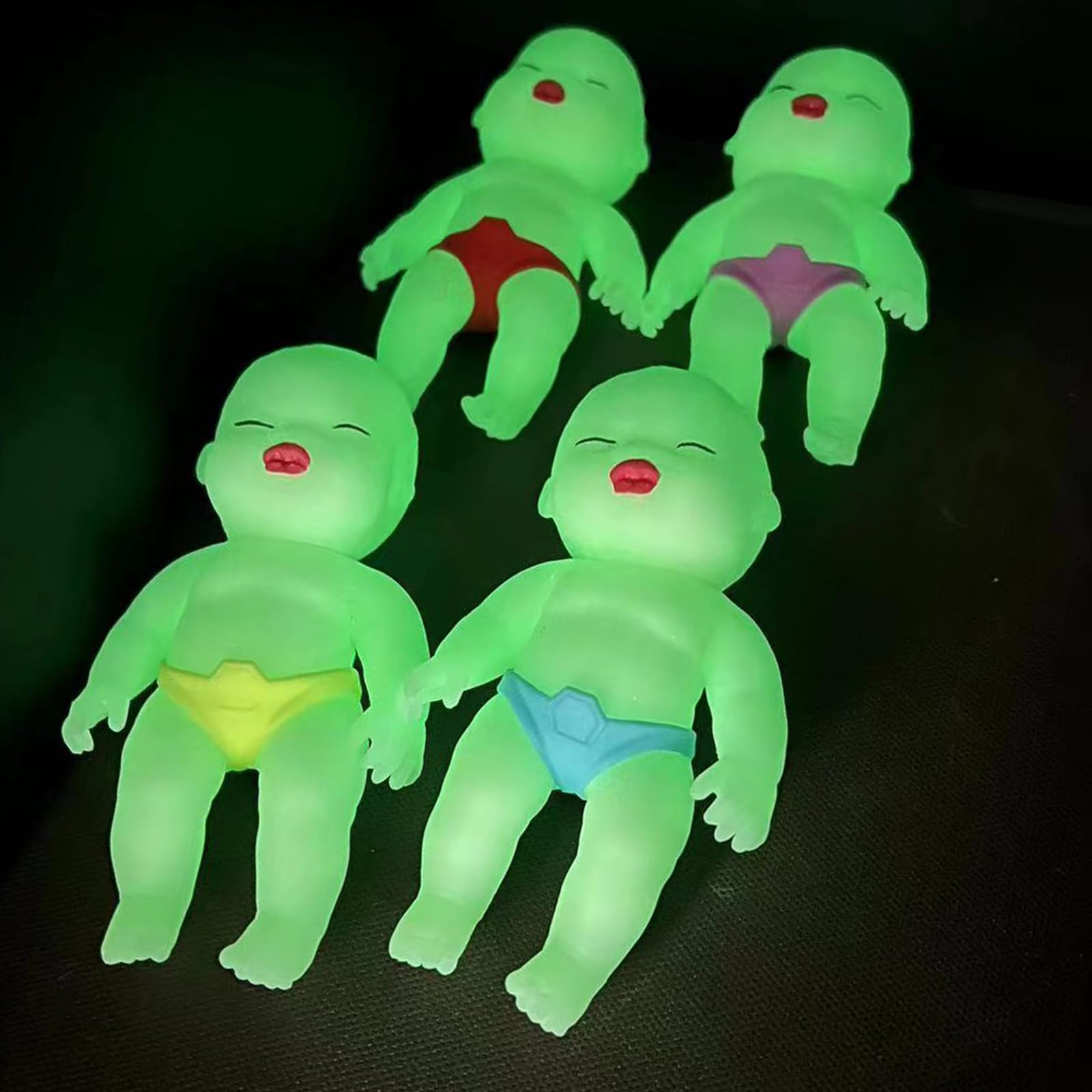 Amazon | 赤ちゃん スクイーズ 夜光 【1個 14cm】 アグリーベイビーズ