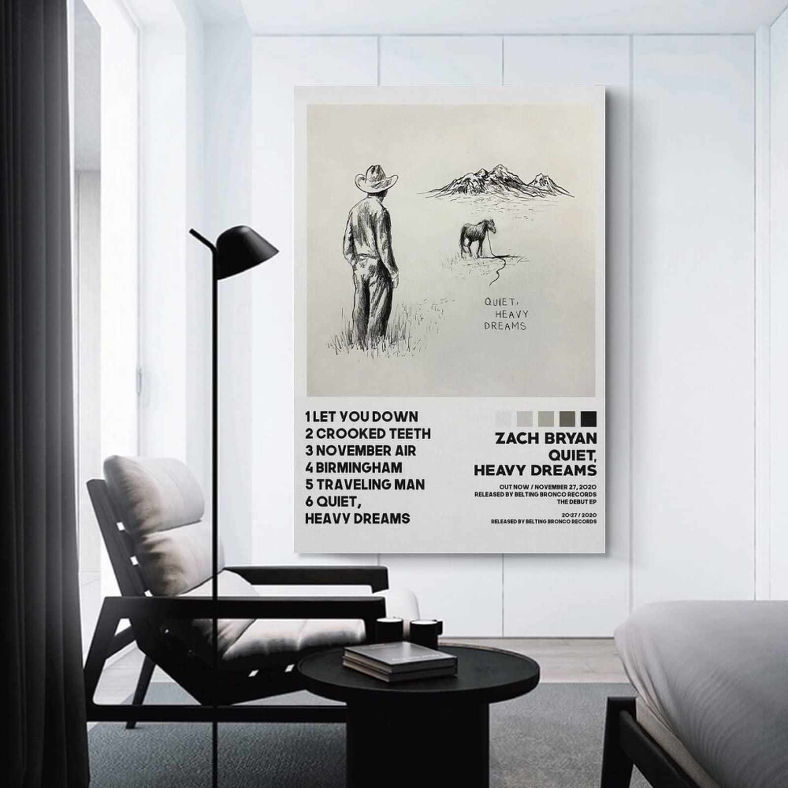 LOKLNEYK Zach Bryan by Zach BryanModern Wall Art Poster