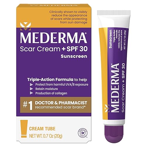Mederma Scar Cream Plus SPF 30 - Advanced Scar Treatment,