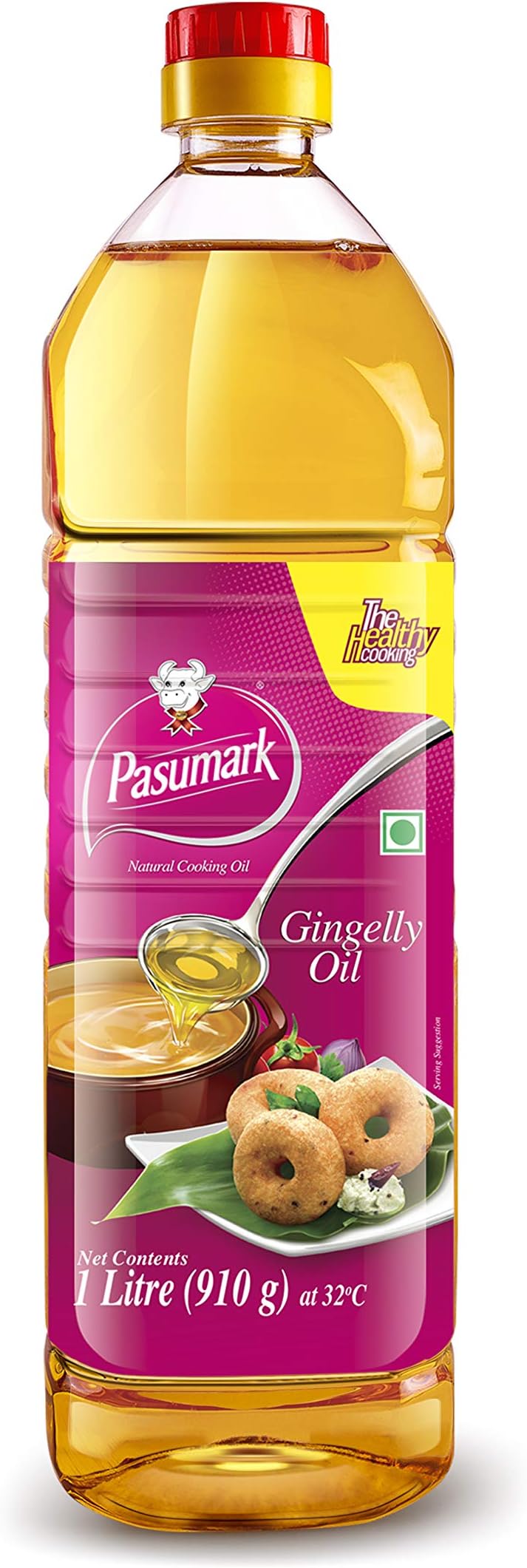 Gingelly/Sesame Oil for Cooking, Hair & Skin Care - Healthy Oil With Natural Nutrients & No Chemicals (1 Litre)