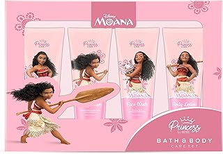 Princess By RENEE Disney Moana Bath & Body Care Set for Pre-Teen Girls - Shampoo, Body Wash, Face Wash & Lotion -Soothing, Nourishing, Gentle Formula - Vegan, Cruelty-Free, Paraben Free - Combo of 4-picture-38