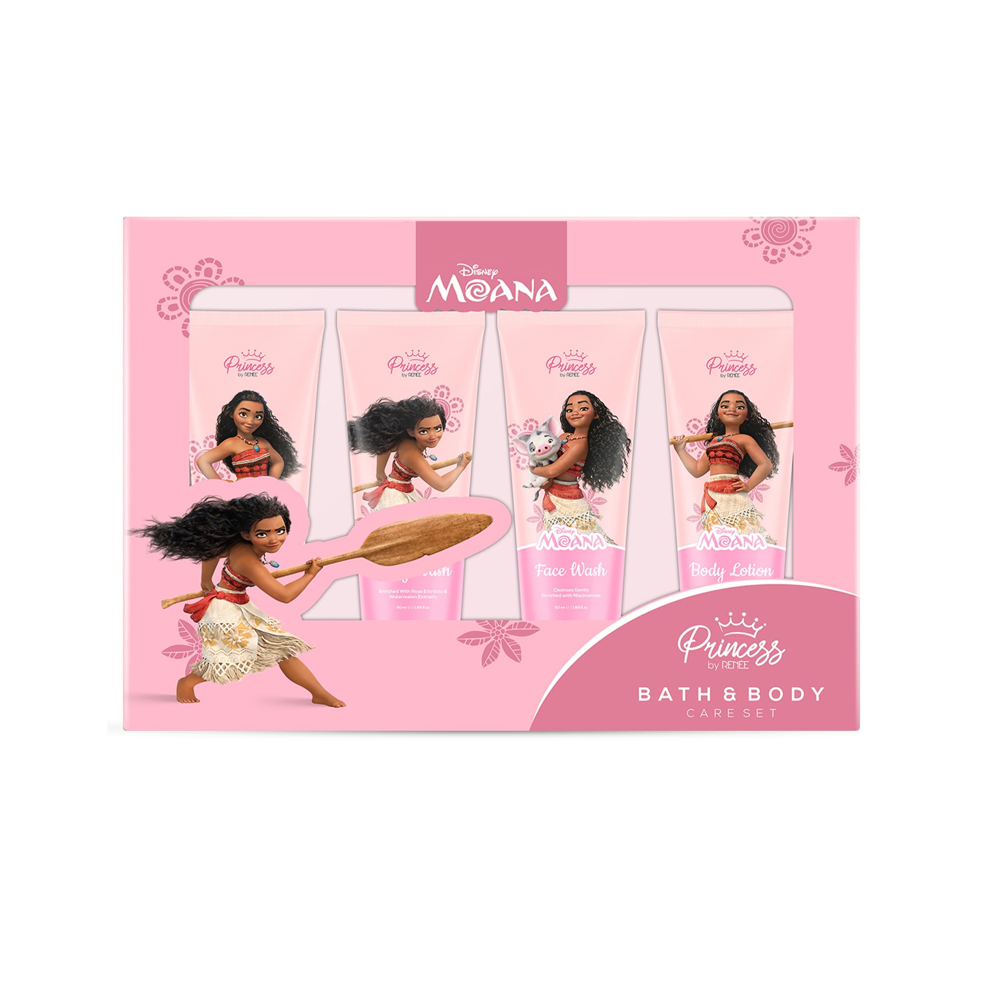 Buy Princess By RENEE Disney Moana Bath & Body Care Combo Set of 4