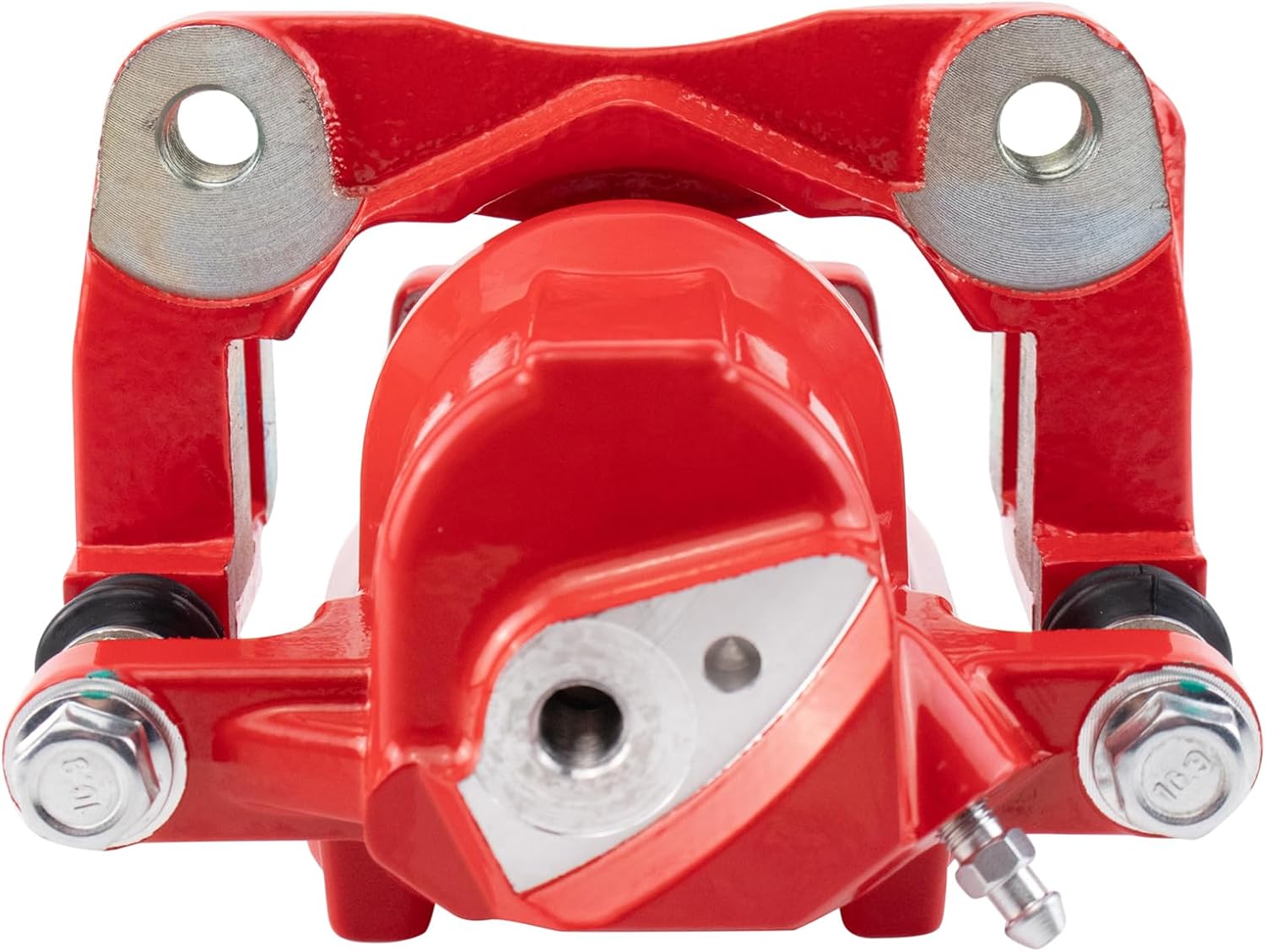 TRQ Performance Rear Driver and Passenger Side Brake Caliper Set Caliper Brackets Hardware Compatible with 12-18 Toyota RAV4