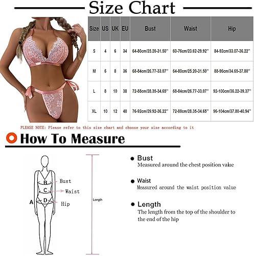 Miniatura 7 de Conjunto de corsé de lencería para mujer gargantilla sexy con encaje push up brasier exótico de peluche mini body para el día de San Valentín