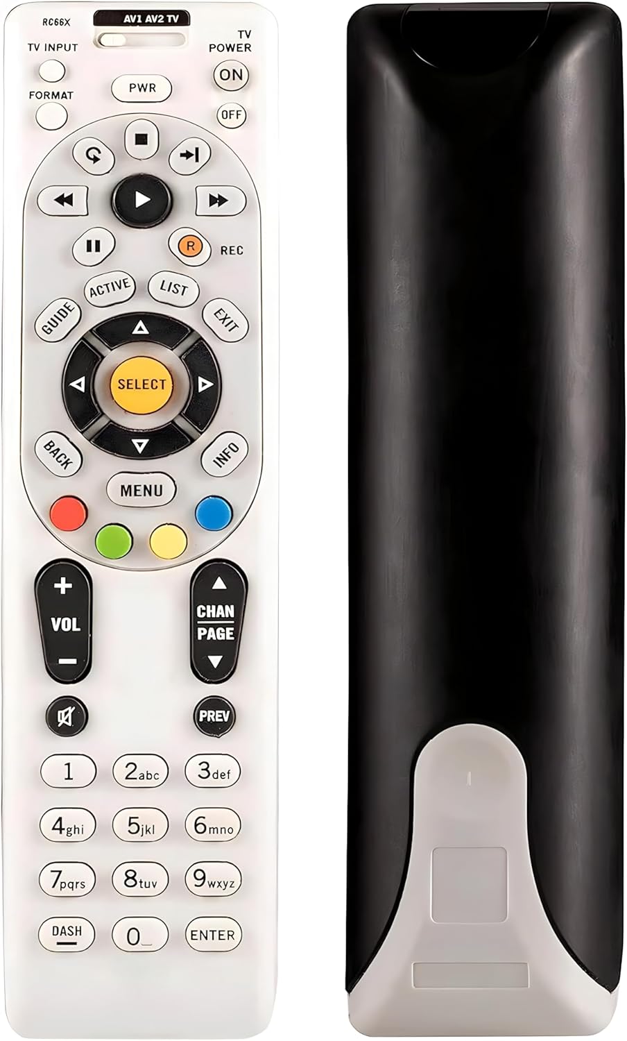 Buck AT&T DirecTV RC66RX IR/RF Universal Programmable Remote Control – DirecTV Remote Control Replacement for R16, R22, H21, H22, H23, H24, HR21, HR22, HR23, HR24, HR34, and C31 Receiver