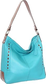 Nino Bossi Handbags Alyssa Hobo (Turquoise)