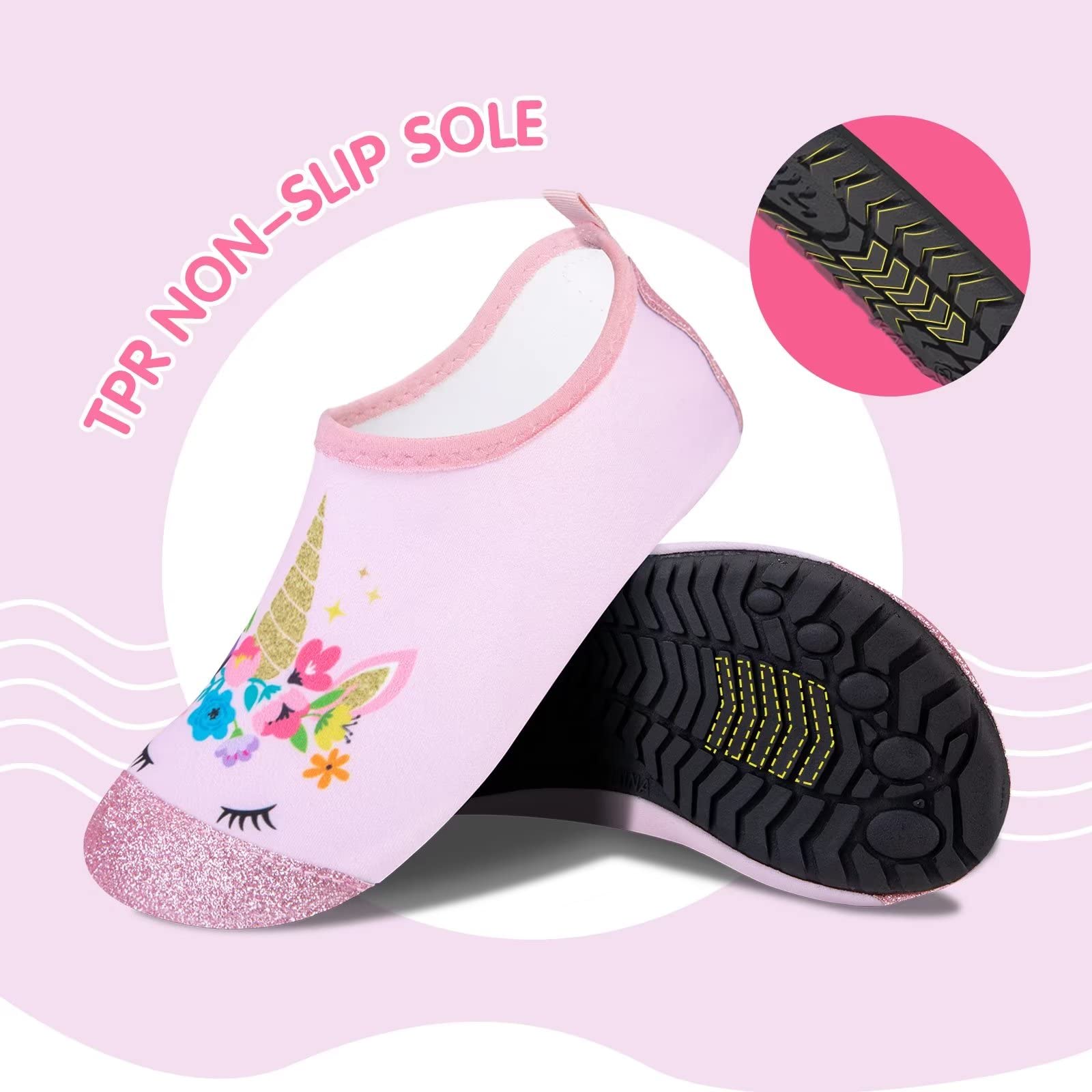 Escarpines infantiles, de secado rápido, para la playa, la piscina y el agua, para jóvenes, niños, niñas y bebés