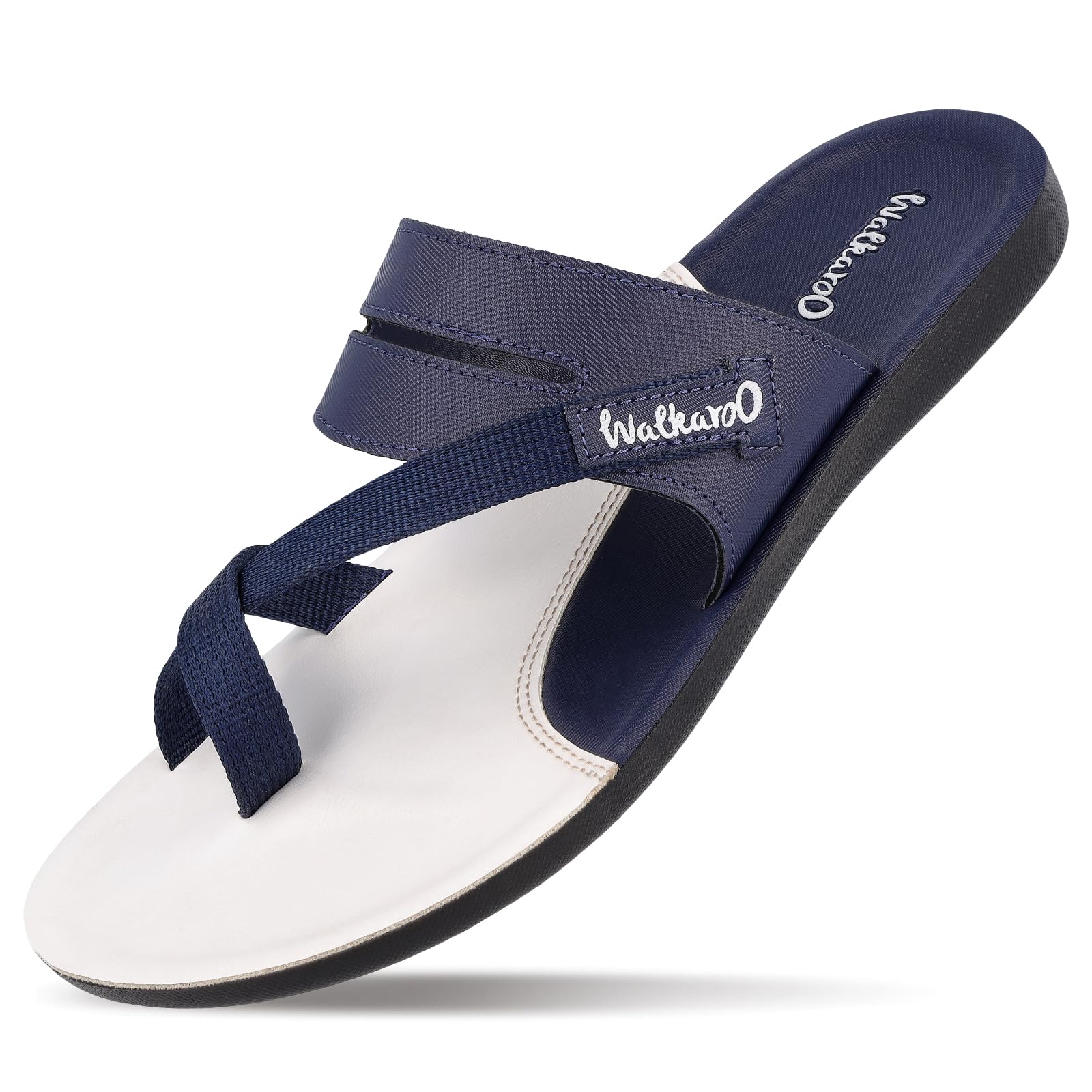 WALKAROO Mens Blue White Sandals(WG5451) 08 UK (B0CJXRCDRG) Amazon Price History, Amazon Price Tracker