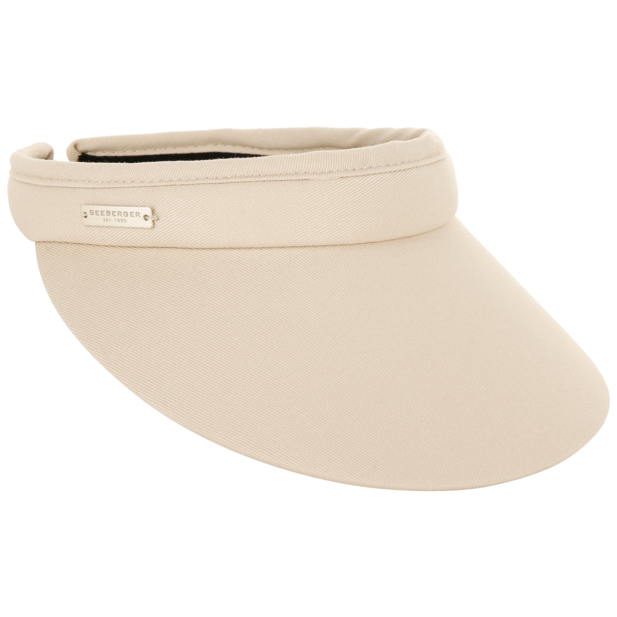 Seeberger Azalee Visor Baumwolle Baumwollvisor Sonnenvisor Sonnenschutz Blendschutz Strandvisor Damenvisor Mit Schirm