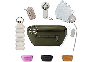 8Pcs Theme Park Essentials - Green Paradise