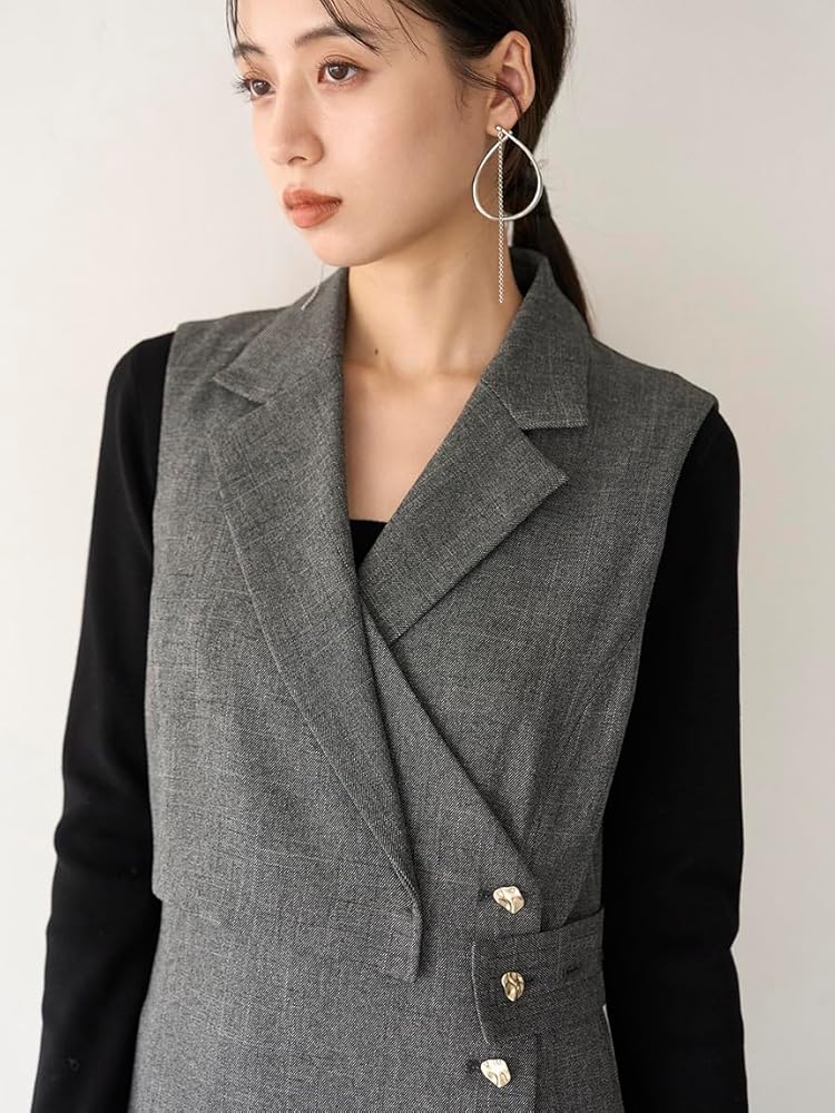 Amazon.co.jp: [スナイデル] ラップテーラードジャンパースカート