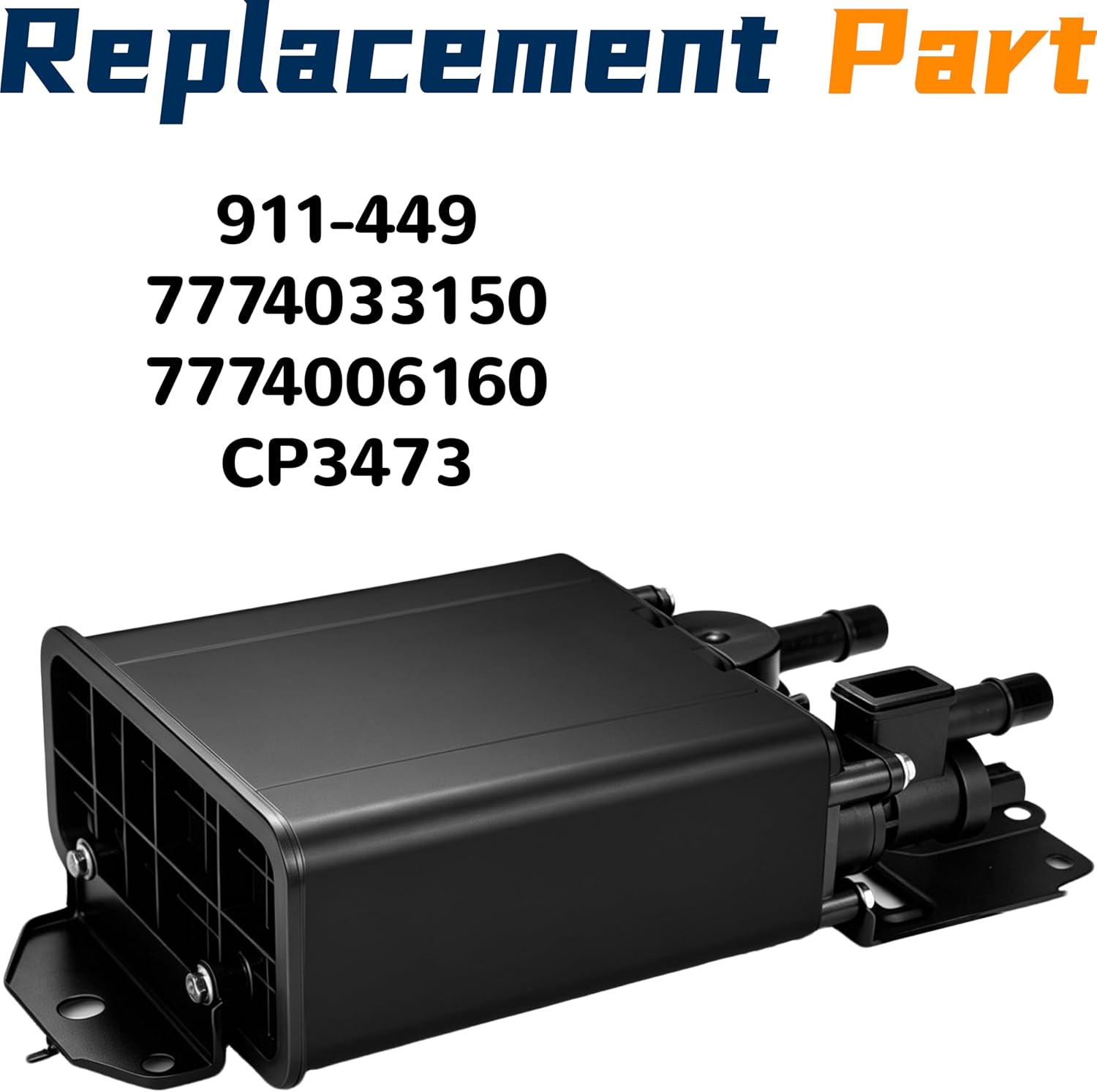 Vapor Canister Charcoal Evap Canister Compatible with Toyota Camry Solara L-exus ES330 2004 2005 2006 Replacement 911-449 7774033150 7774006160 CP3473