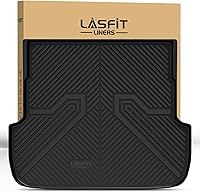 Vista 10 de LASFIT Alfombrillas para automóvil, para todo tipo de clima, elastómero termoplástico personalizable, fácil de limpiar, resistente, no se doblan