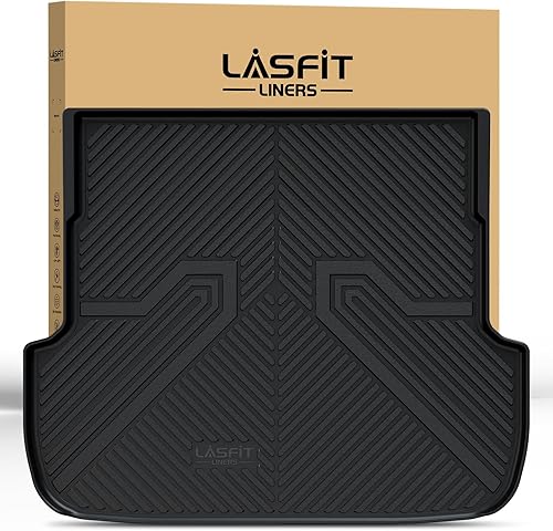 Miniatura 10 de LASFIT Alfombrillas para automóvil, para todo tipo de clima, elastómero termoplástico personalizable, fácil de limpiar, resistente, no se doblan