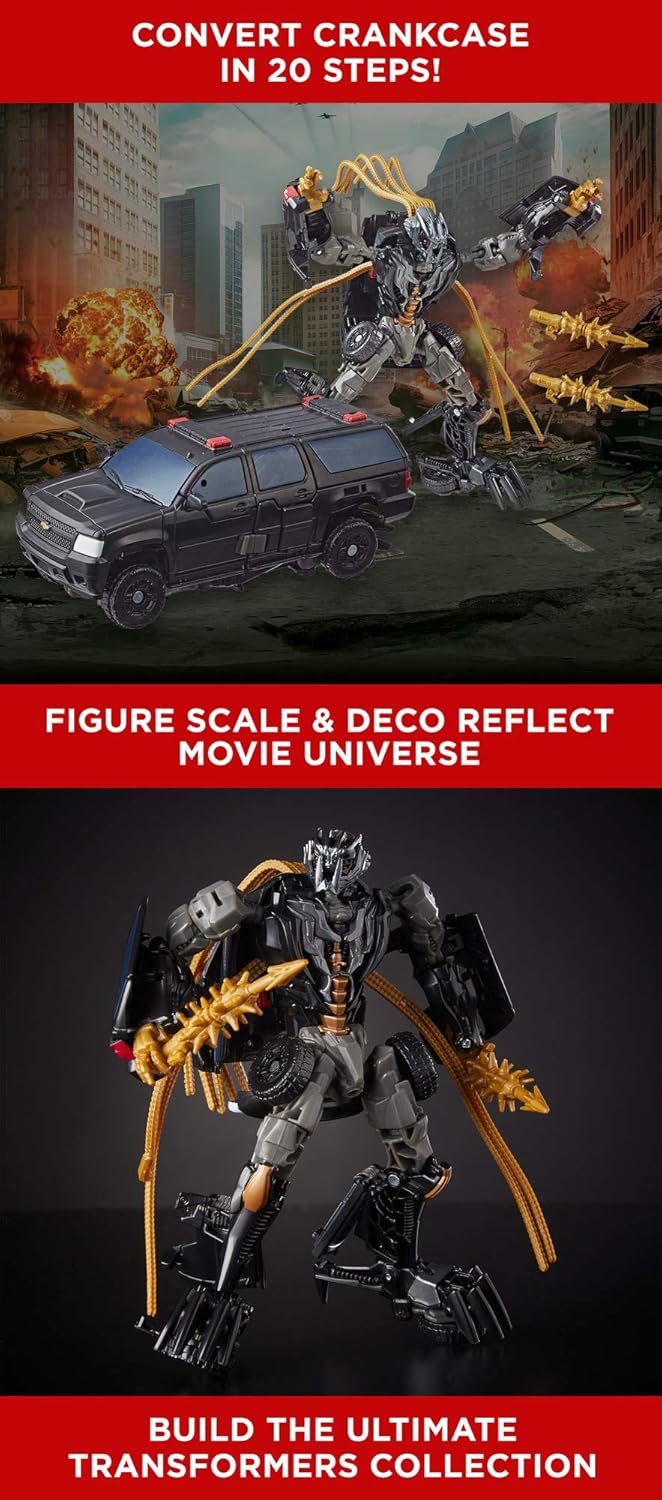 70% Off Discount Transformers Studio Series 30 Deluxe Class Dark of The Moon Crankcase Action Figure