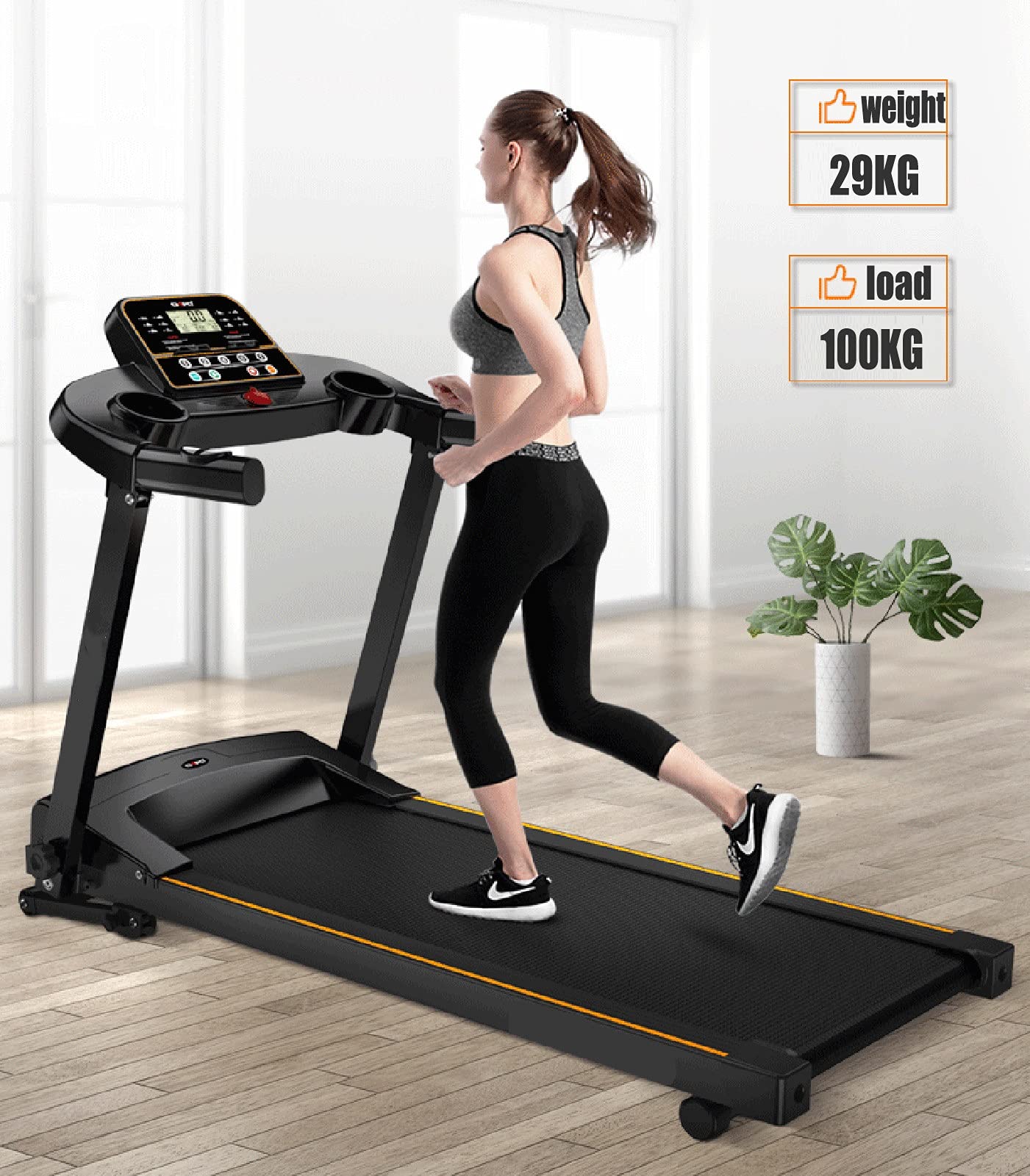 Amazon.co.jp: ランニングマシーン ホームジム用折りたたみ式ト