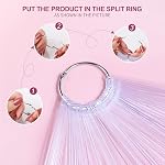 100 PCS Nail Swatch Sticks with Labels,Nail Display Sticks with Ring Holder | Nail Polish Practices Sticks, Nail Art Display for Nail Art Polish and Home DIY