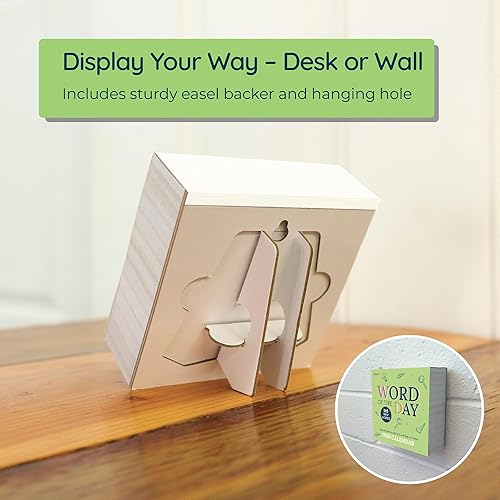 Miniatura 7 de Calendario diario de la palabra del día 2026  Calendario de escritorio diario con 365 palabras y definiciones nuevas e interesantes para todos los