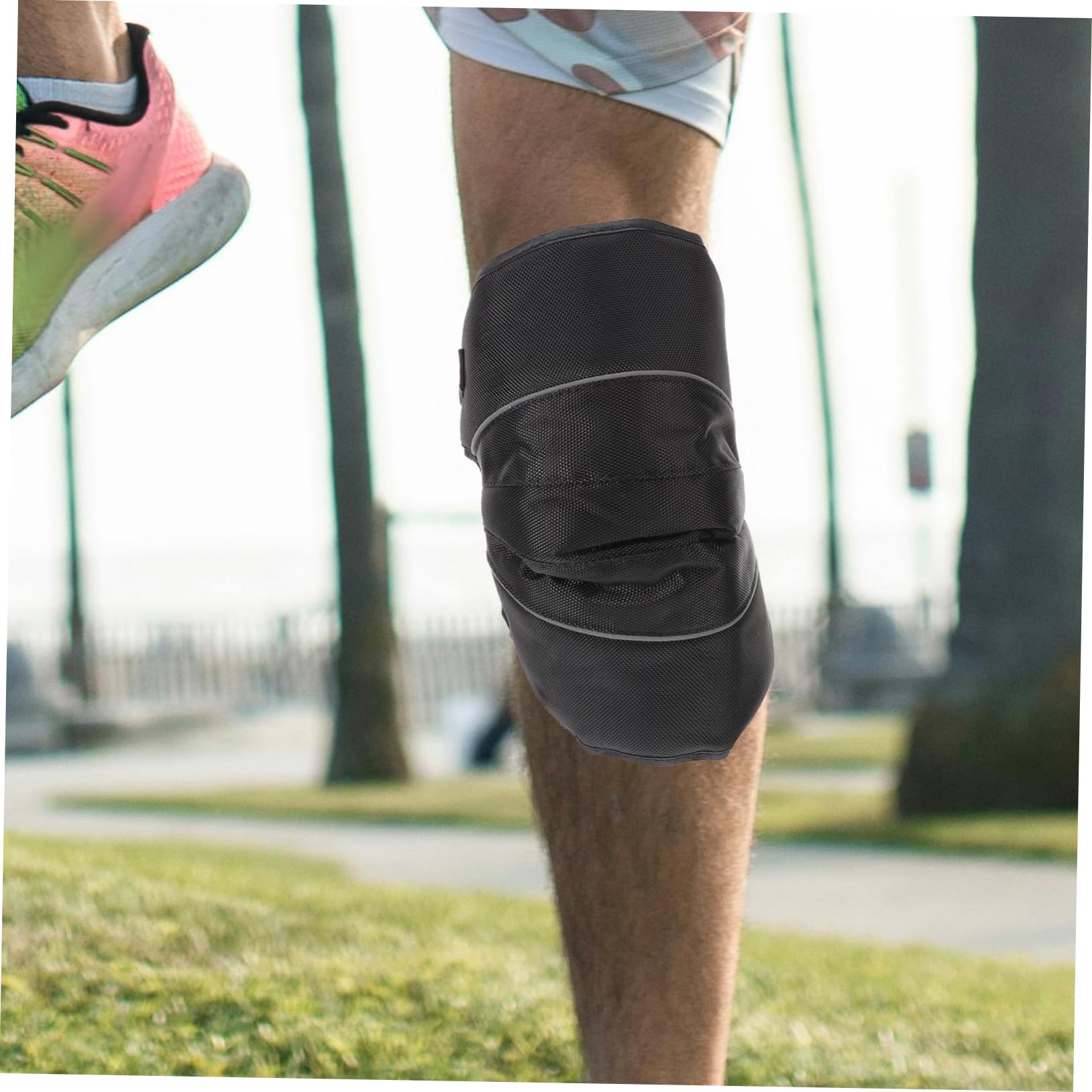10piezas Rodilleras Ajustables Para Motocicleta y Ciclismo Protección Cómoda y Resistente Para Actividades Al Aire Diseño Ergonómico Material Resistente