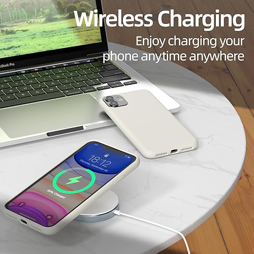 Miniatura 6 de Funda para iPhone 11, funda de silicona suave de alta calidad, tacto suave y sedoso, protección completa contra caídas de máquina Funda de