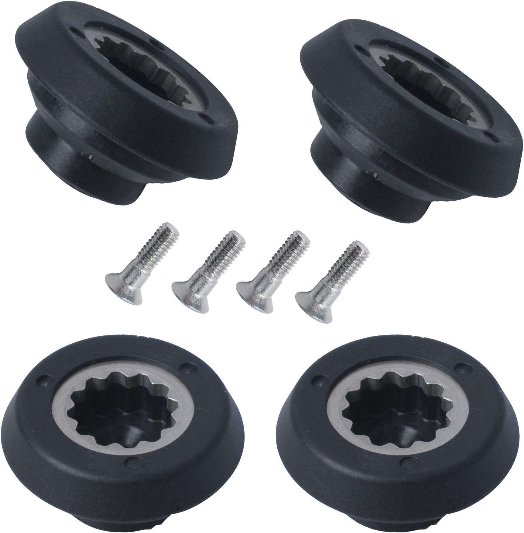 Drive Socket Kit Suitable for Nutri-Bullet RX 1700W Blender Juicer Mixer Professional Base Gear Replacement Accessories Metal & Plastic (4Packs)