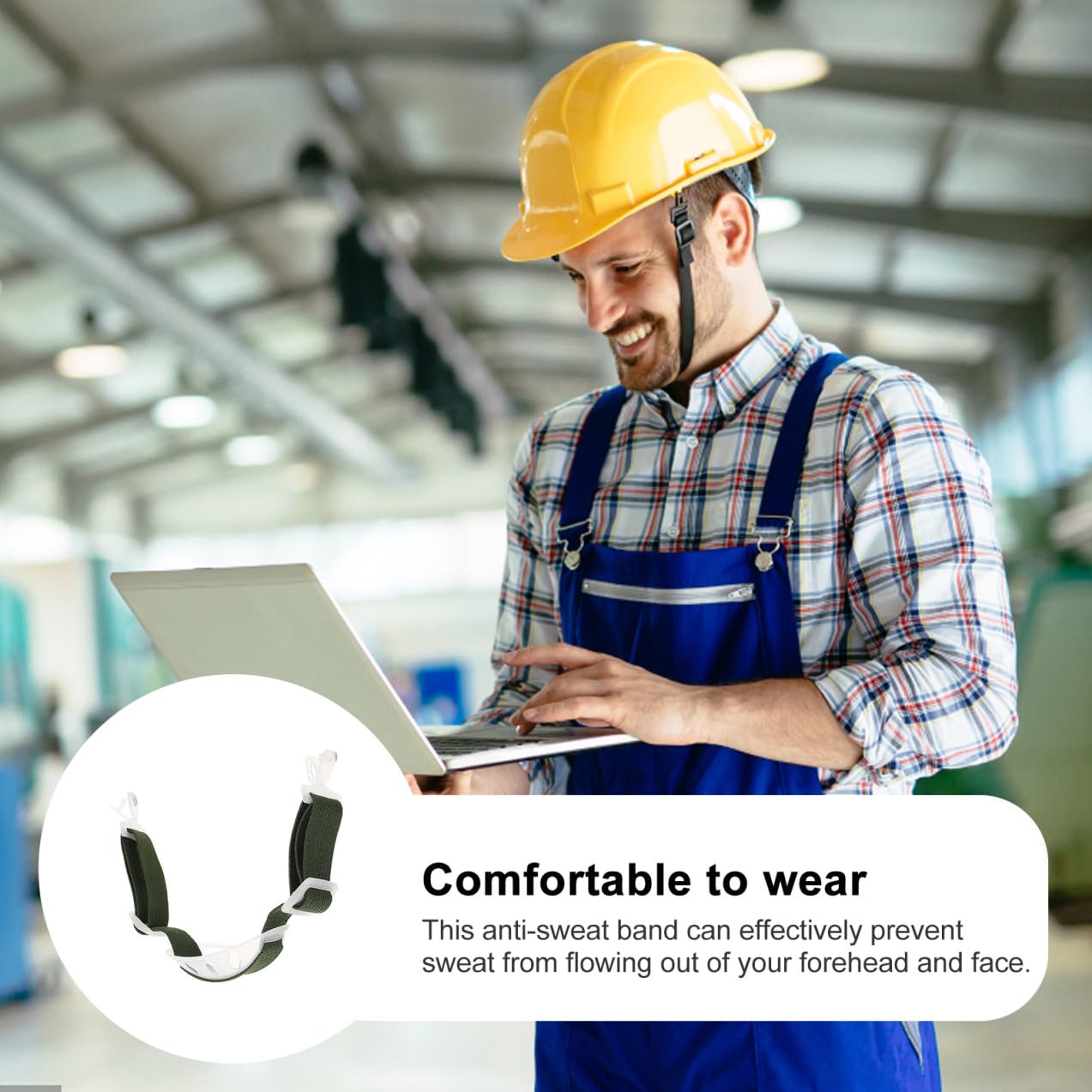 ABOOFAN 5 Sätze Verstellbarer Kinnriemen Für Sicherheitshelm Elastisches Band Für Bauhelm Kompatibel Mit Meisten Industriellen Helmen Ergonomisches Design Für Hohen 2 Stück * 5