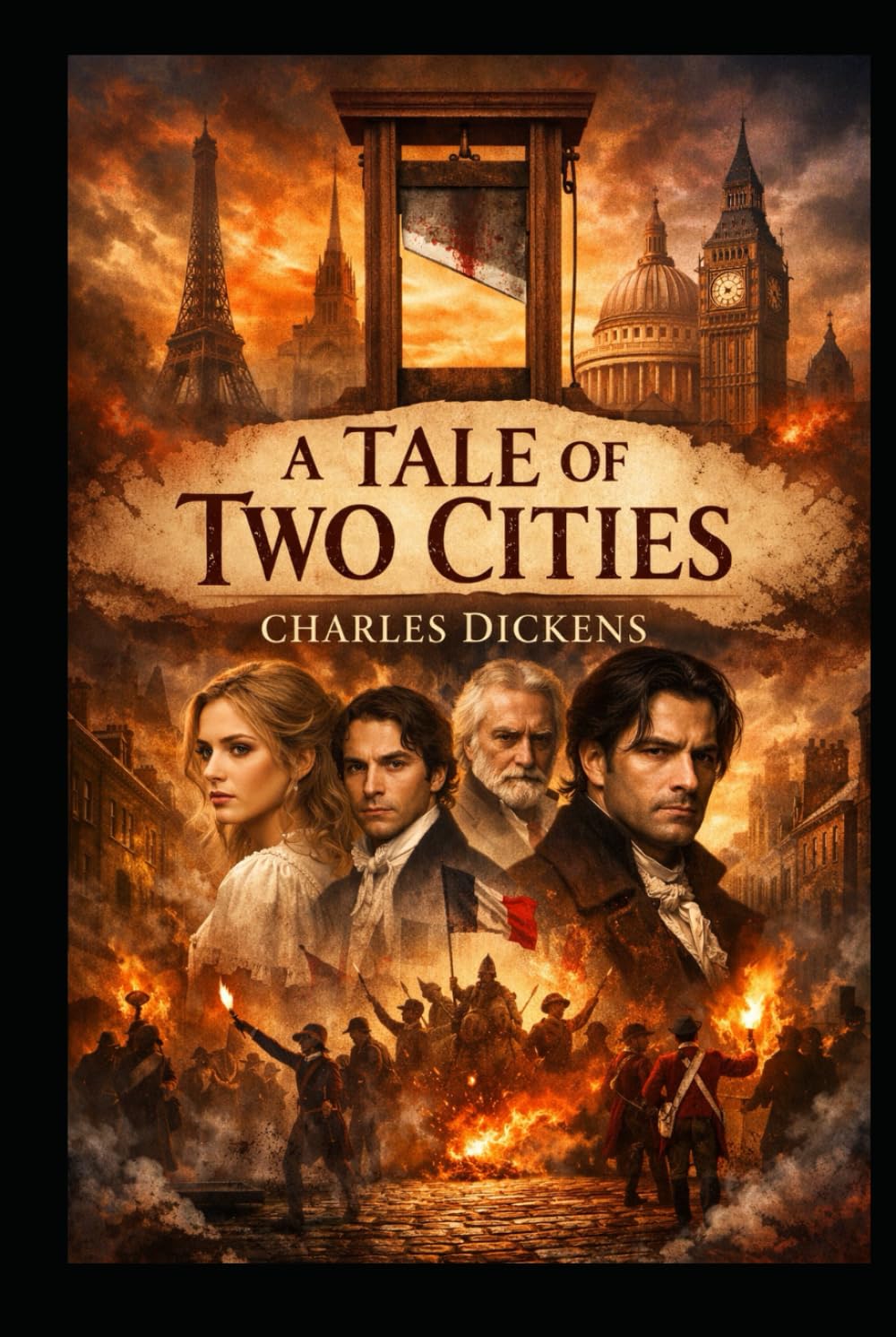 A TALE OF TWO CITIES: Elegant Hardcover Classic Edition