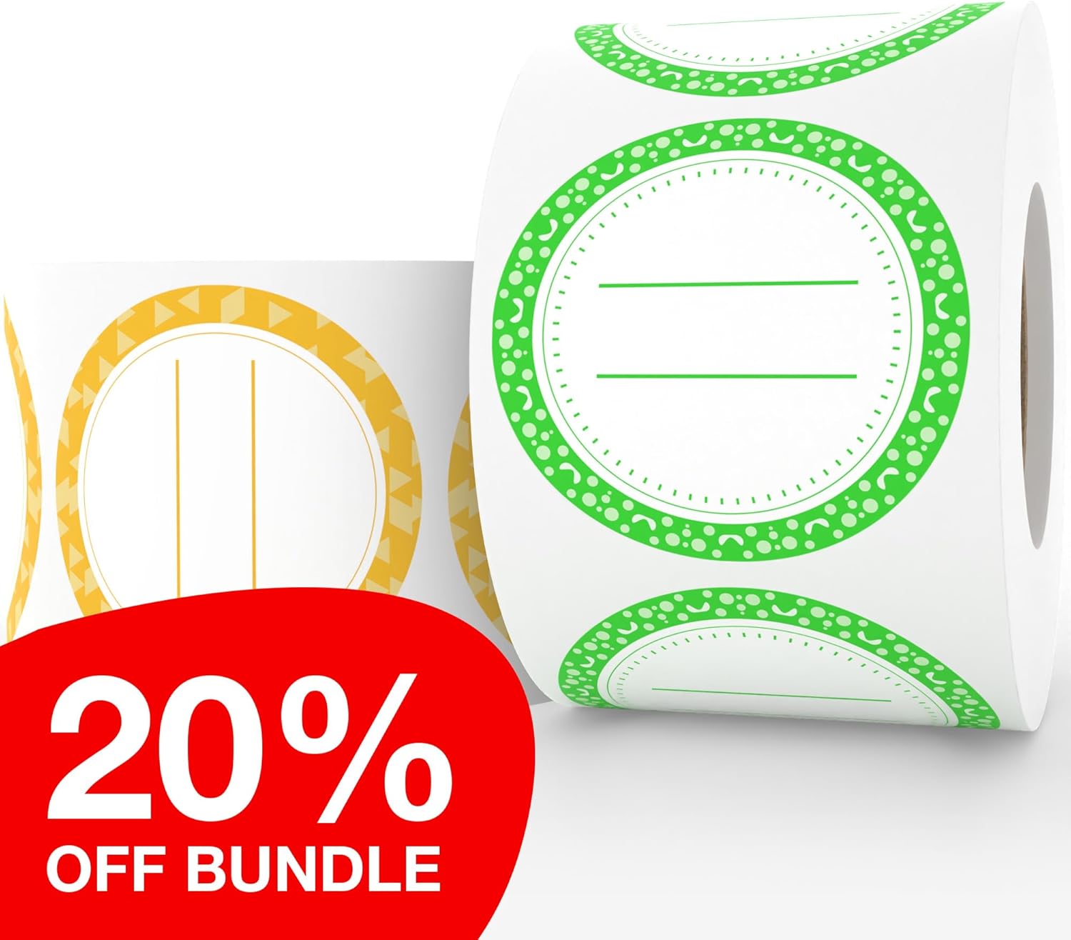 MESS Dissolvable Canning Labels for Jars – 400 Dissolvable Mason Jar Labels - Dissolvable Food Labels for Containers - Jam Homemade Canning Jar Labels Stickers - Removable Mason Jar Labels 2"